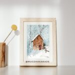 CottageInSnowMockup